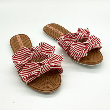 Moleca 5297-424 Slip-on Sandal in Multi Red